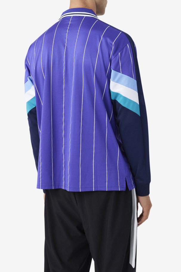 Liberty/Blue/White Fila UK Kay Goalie Jersey