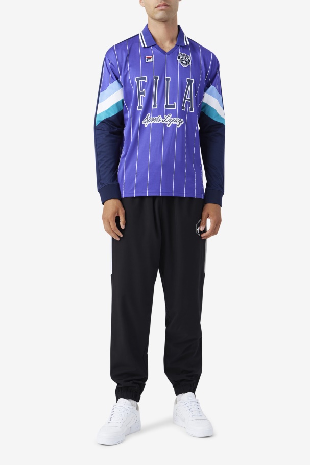 Liberty/Blue/White Fila UK Kay Goalie Jersey