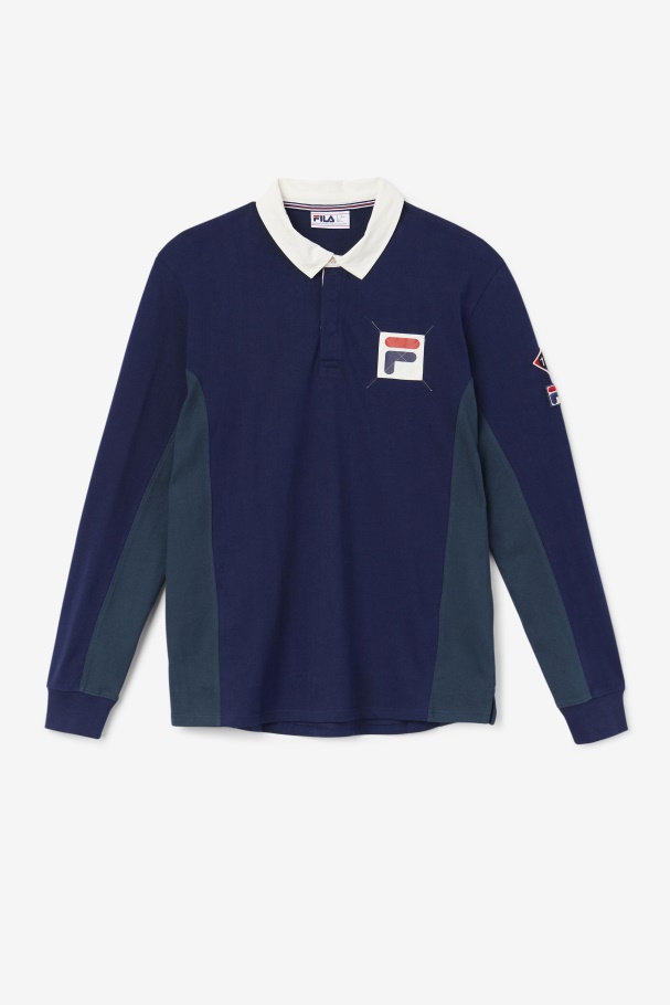 Filmore Rugby Navy/Teal/Egret Fila UK