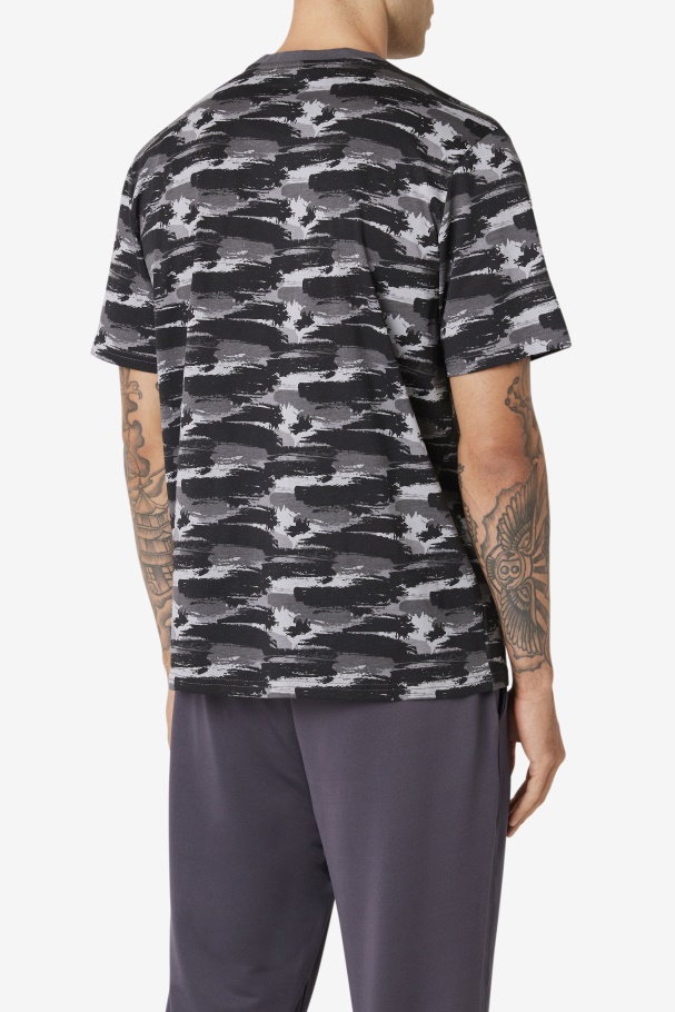 Thunderstorm/Camo Pepacton Tee Fila UK