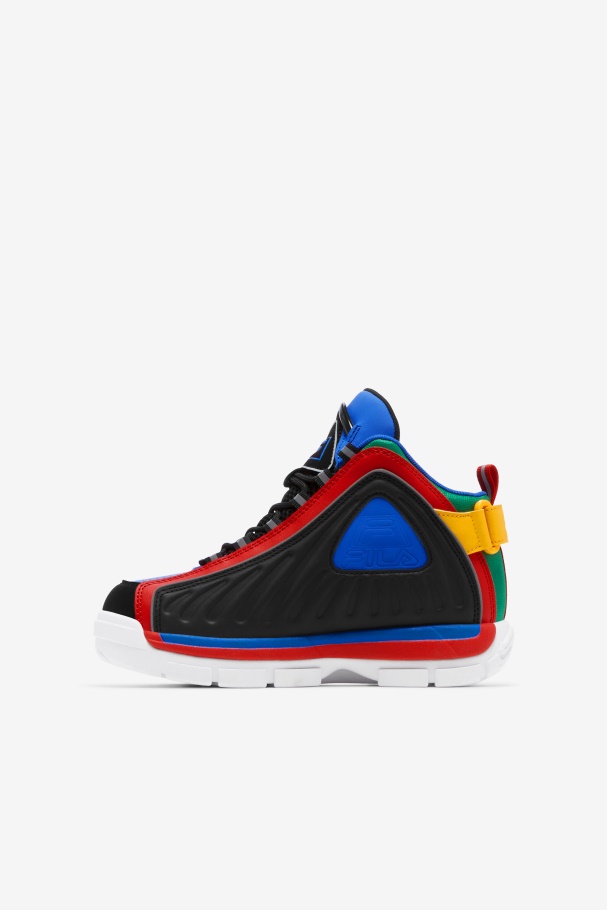 Blue/Red/Amazon Little Kids\' Grant Hill 2 Game Break Fila UK