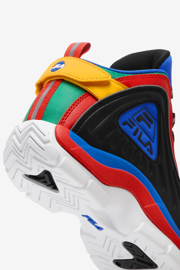 Blue/Red/Amazon Little Kids\' Grant Hill 2 Game Break Fila UK
