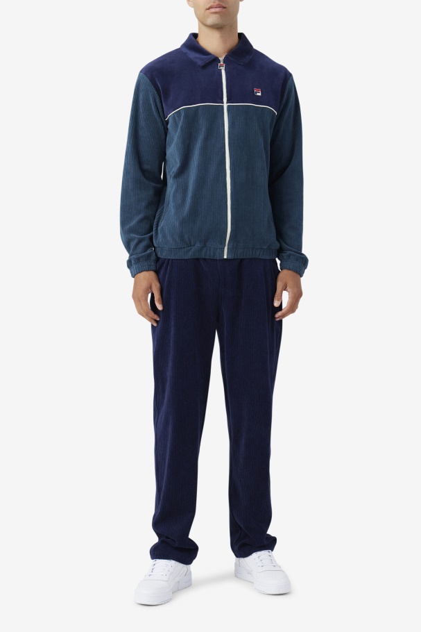 Pryor Velour Pant Navy Fila UK