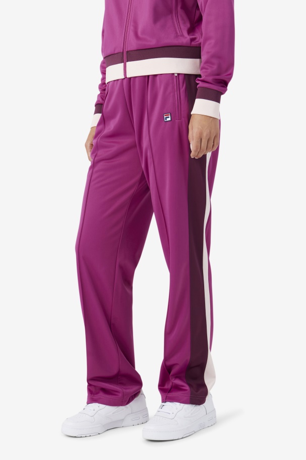 Rouge/Grape Wine/Potpourri Fila UK Sandy Track Pant