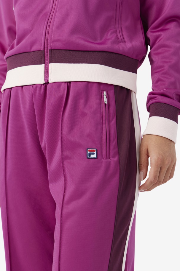 Rouge/Grape Wine/Potpourri Fila UK Sandy Track Pant