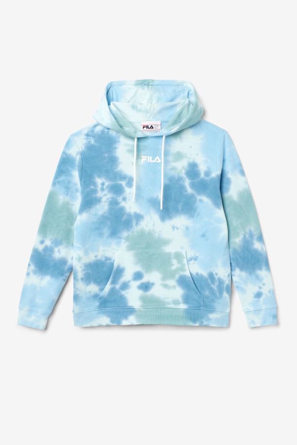 White/Splish/All/Latigo Bay Aerolynn Tie Dye Hoodie Fila UK