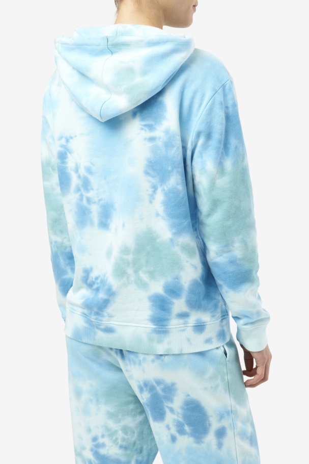 White/Splish/All/Latigo Bay Aerolynn Tie Dye Hoodie Fila UK