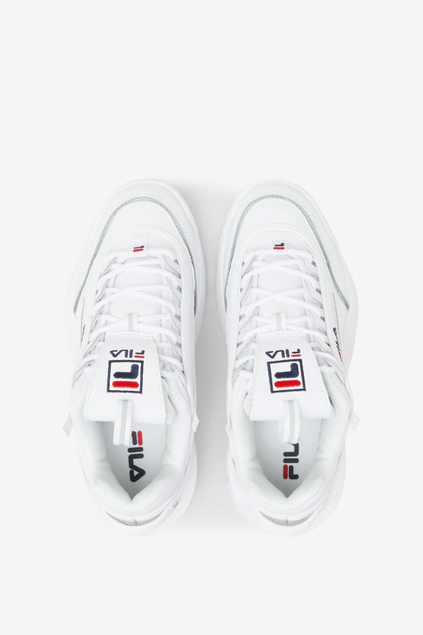 Fila UK Little Kids\' Disruptor 2 EXP White/Navy/Red