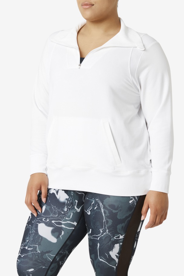 Fila UK Fi-Lux Half Zip White