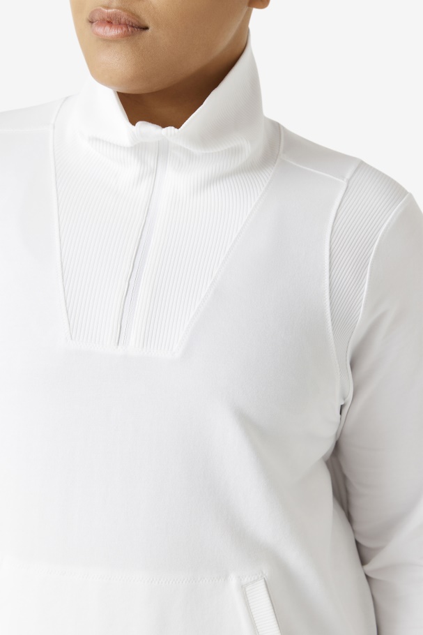 Fila UK Fi-Lux Half Zip White