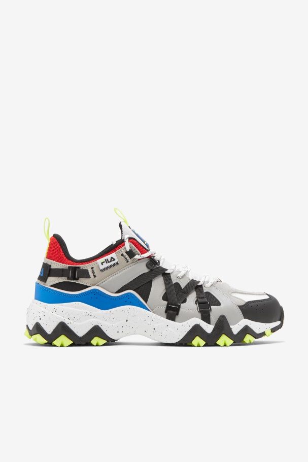White/Black/Blue Men's Excursion Fila UK