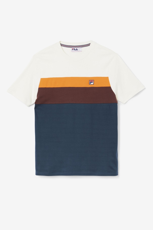 Fila UK Leary Crew Teal/Brown Stone/Orange