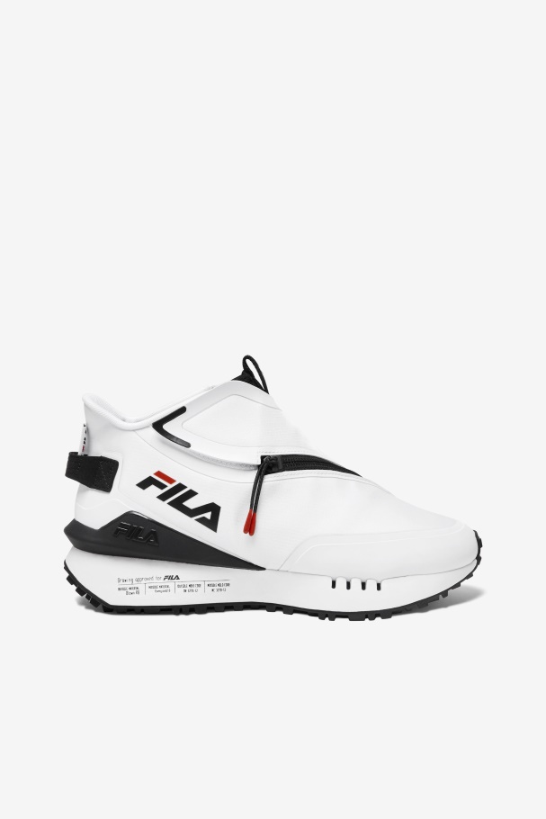 Women's Space Runner White/Black/Red Fila UK