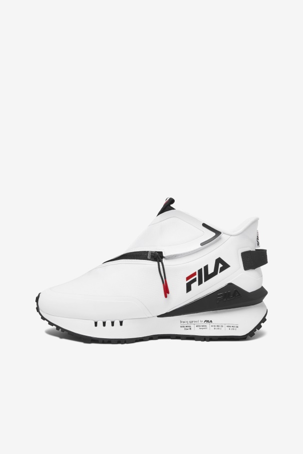 Women\'s Space Runner White/Black/Red Fila UK