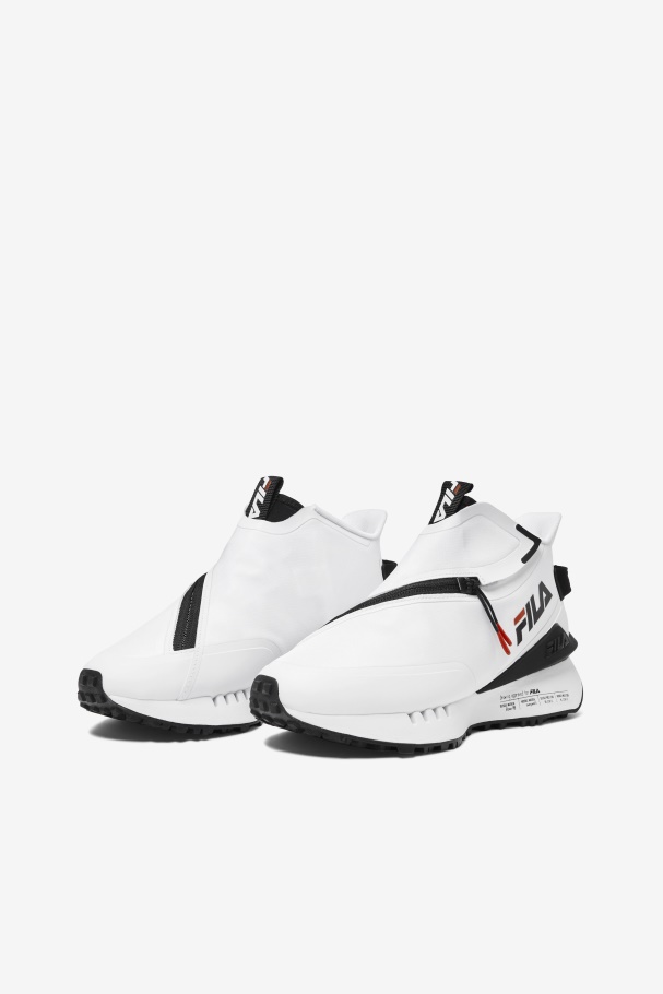 Women\'s Space Runner White/Black/Red Fila UK
