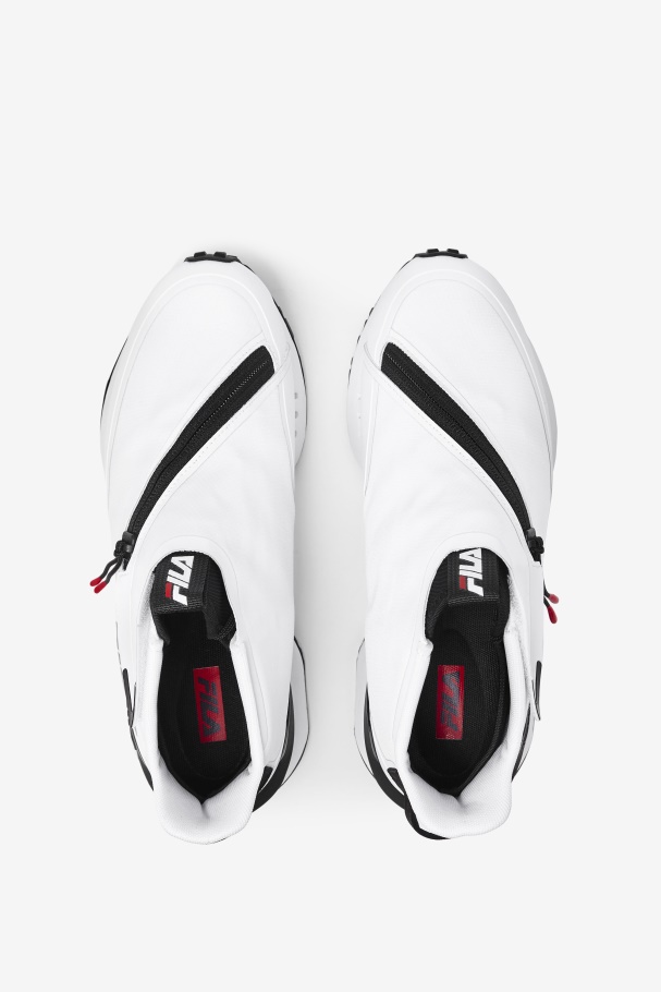 Women\'s Space Runner White/Black/Red Fila UK