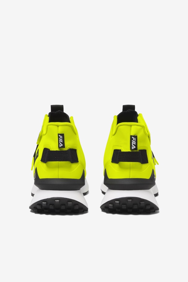 Women\'s Space Runner Fila UK Yellow/Black/White