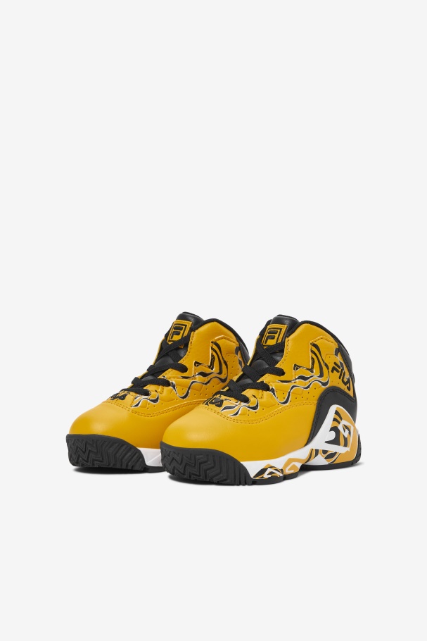 Toddler\'s Mb Gold/Black/White Fila UK