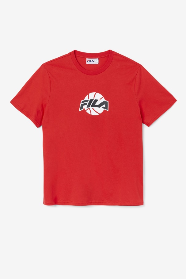 Nomi Tee Fila UK Red/White/Black