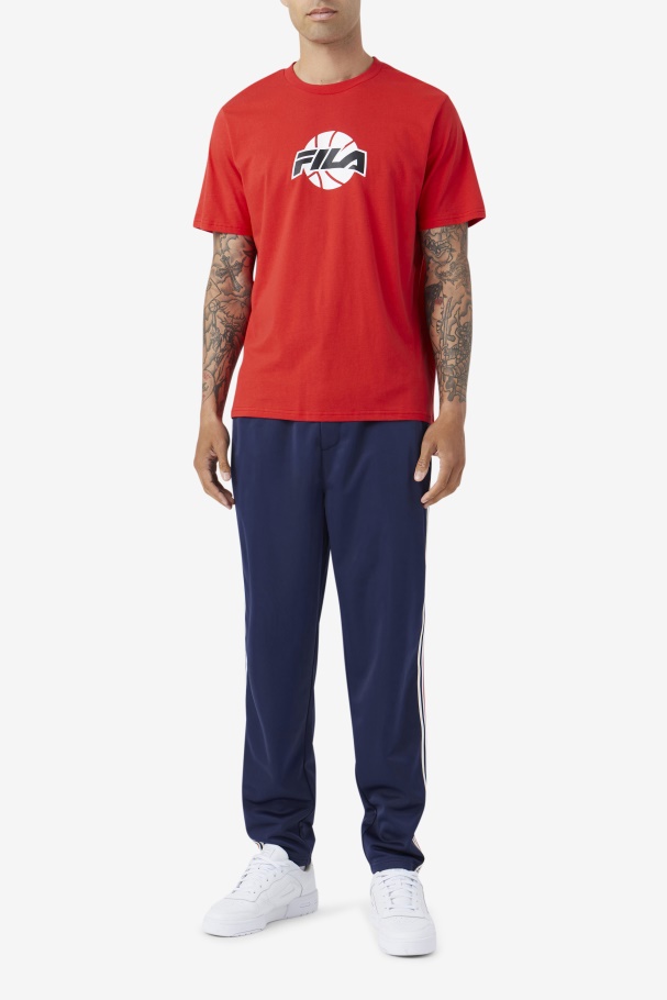 Nomi Tee Fila UK Red/White/Black