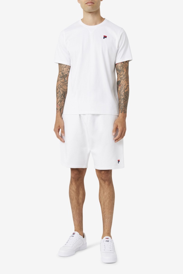 White Fila UK Kasta Short