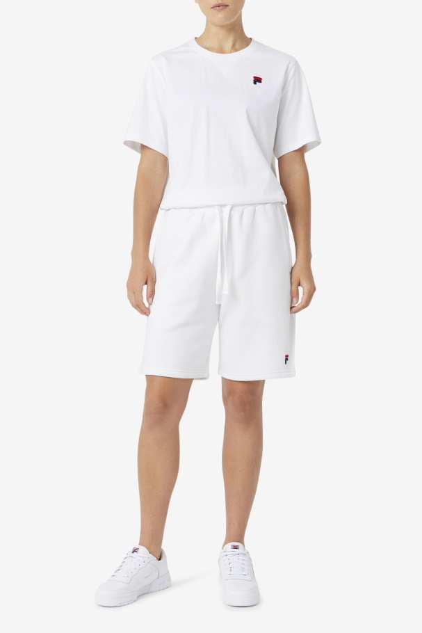 White Fila UK Kasta Short