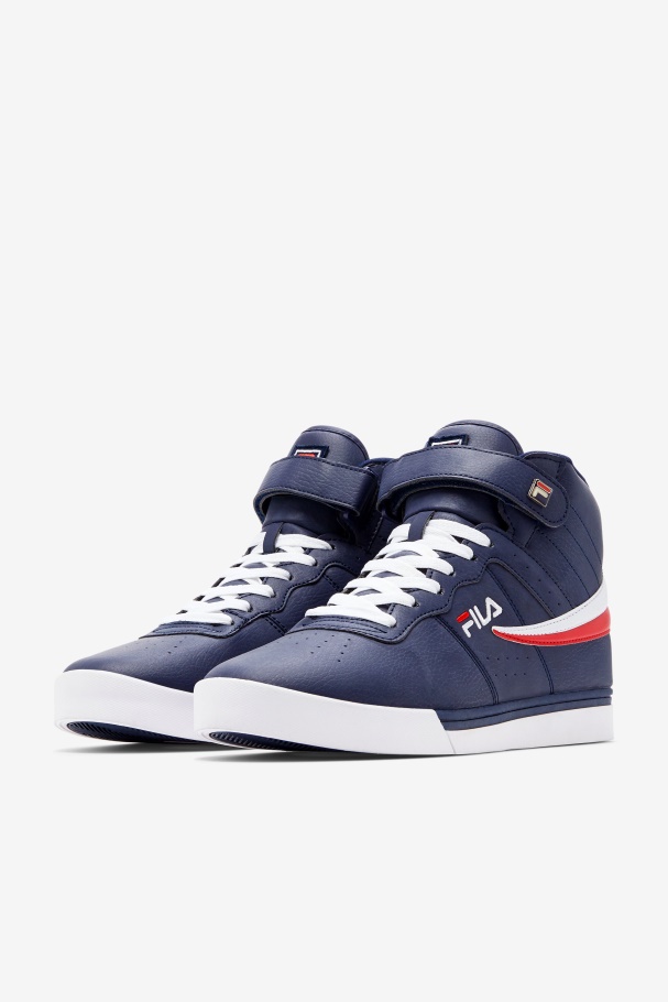 Men\'s Vulc 13 Fila UK Navy/White/Red
