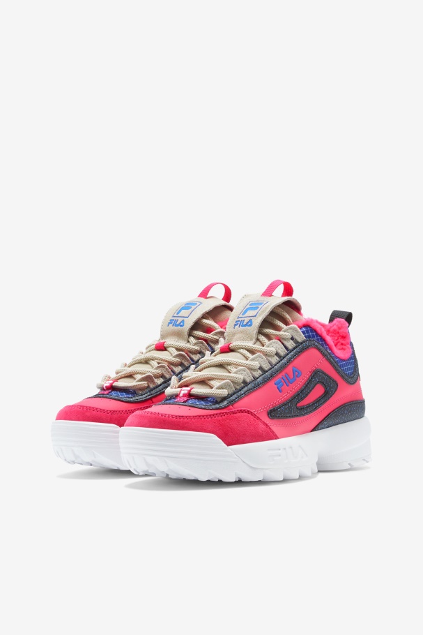 Fila UK Women\'s Disruptor 2 Premium Sparkling/Black/Seedpearl