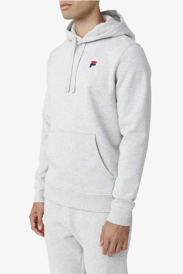 Light Grey Godfrey Hoodie Fila UK