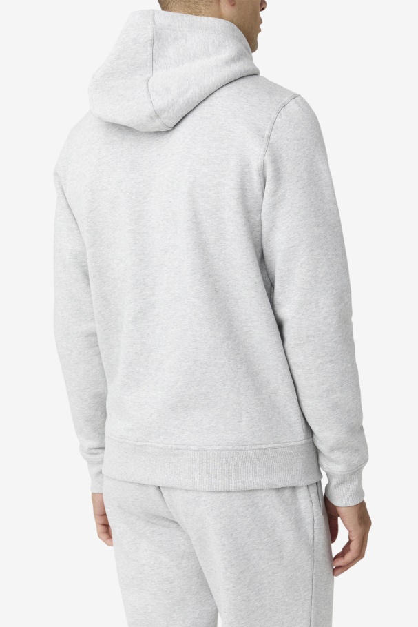 Light Grey Godfrey Hoodie Fila UK