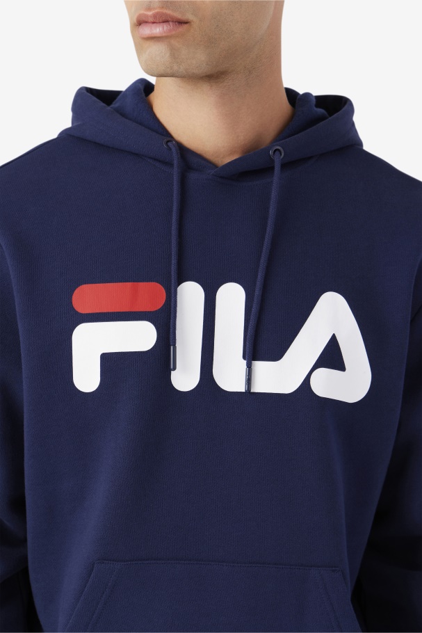 Samari Hoodie Navy/White/Red Fila UK