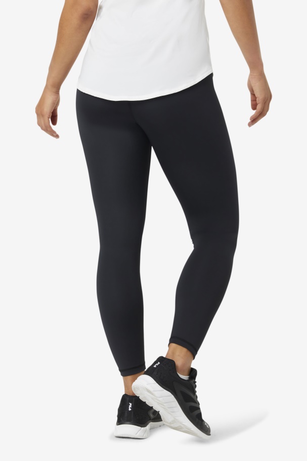 Forza Sleek 7/8 Leggings Fila UK Black