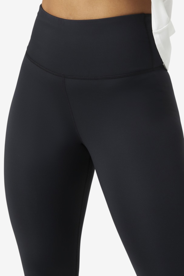 Forza Sleek 7/8 Leggings Fila UK Black