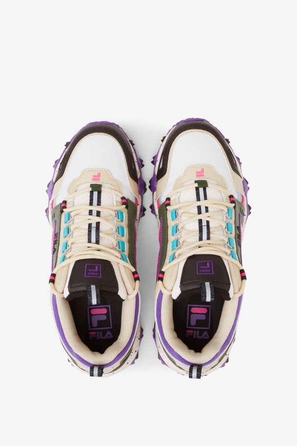 Gardenia/Thyme/Purple Fila UK Women\'s Oakmont Tr
