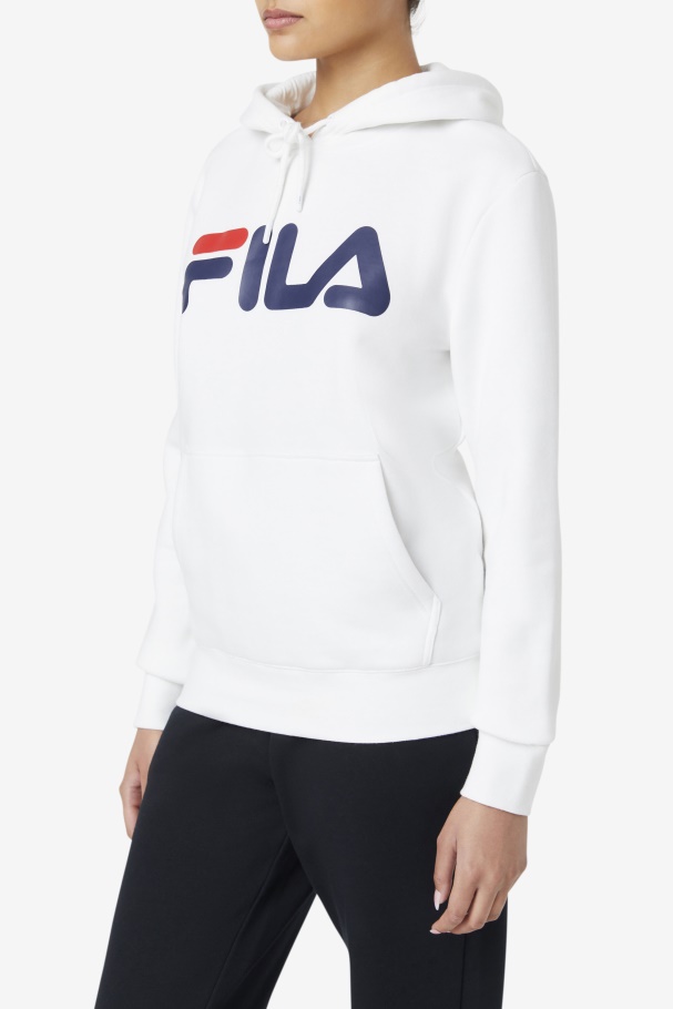 White/Peacoat Lucy Hoodie Fila UK