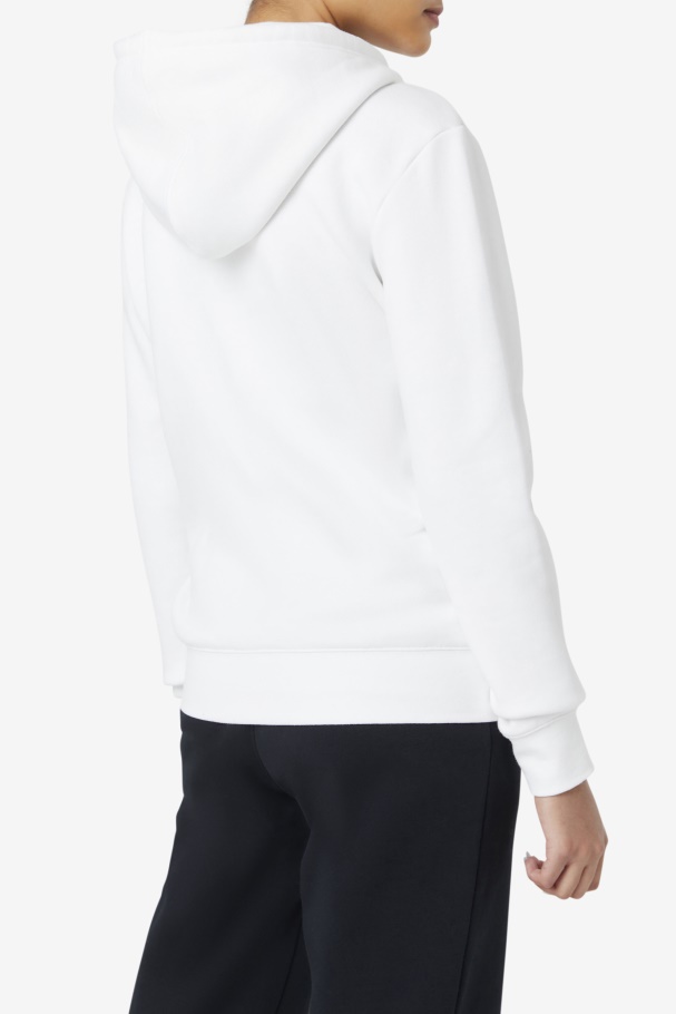 White/Peacoat Lucy Hoodie Fila UK