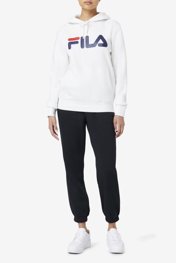 White/Peacoat Lucy Hoodie Fila UK