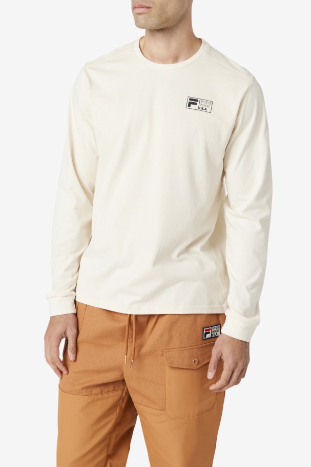 Rappel Long Sleeve Tee Fila UK White