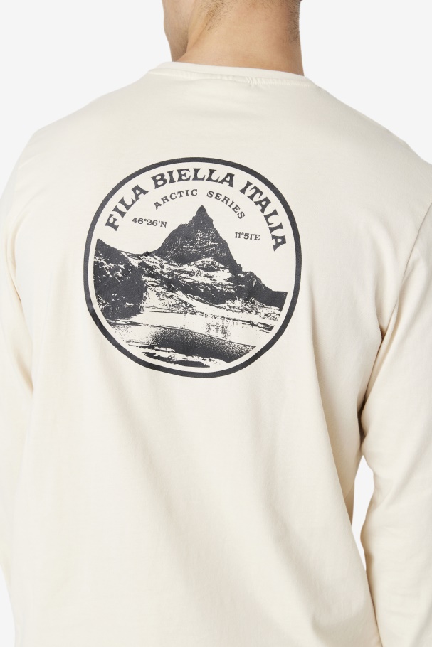 Rappel Long Sleeve Tee Fila UK White