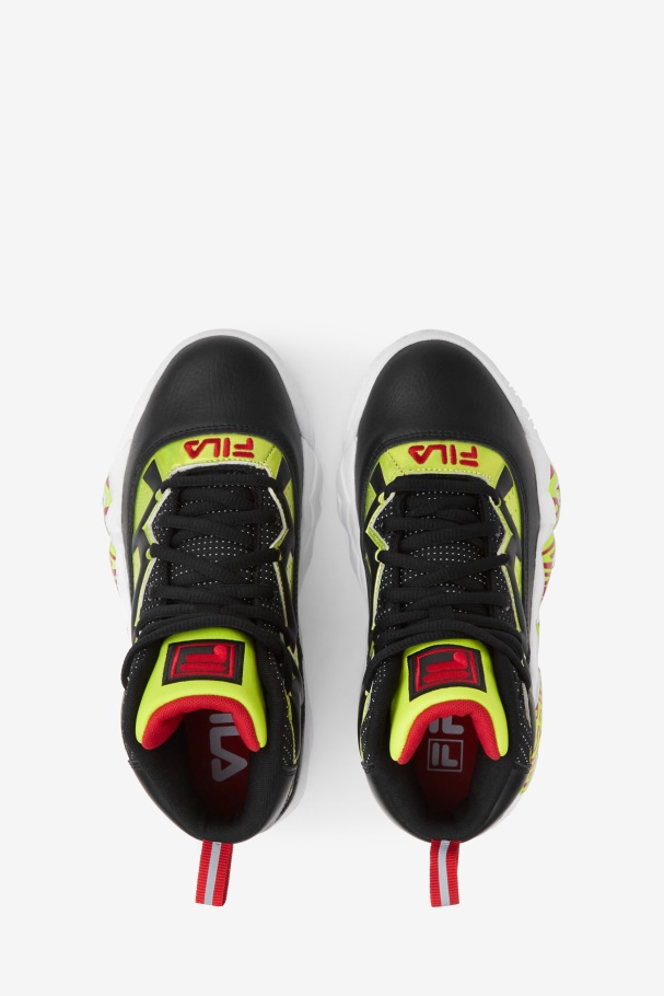 Fila UK Big Kids\' Mb Night Walk Red/Lime Punch/Black