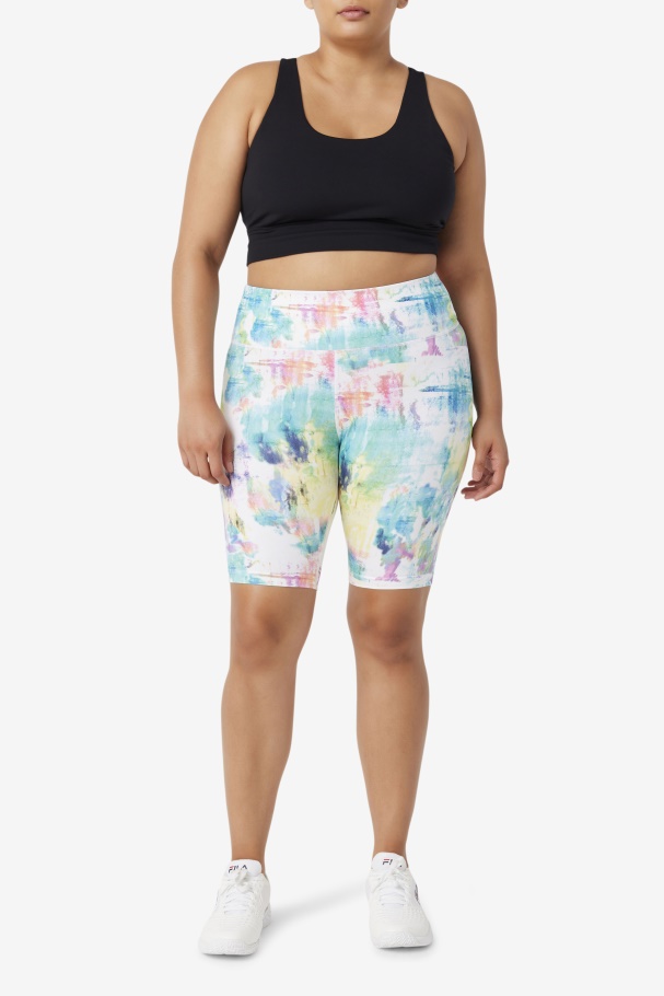 Tie Dye Forza 8\" Tie Dye Bike Short Fila UK
