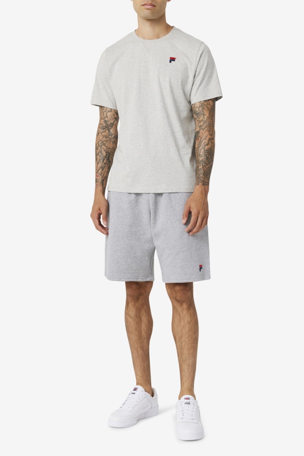 Fila UK Light Grey Kasta Short