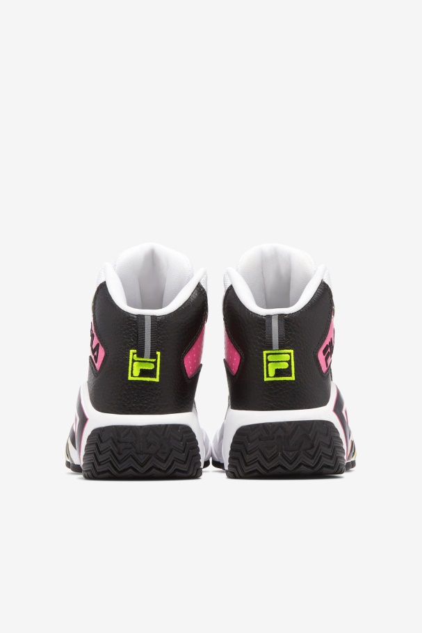 Big Kids\' MB Fila UK Black/Yellow/White