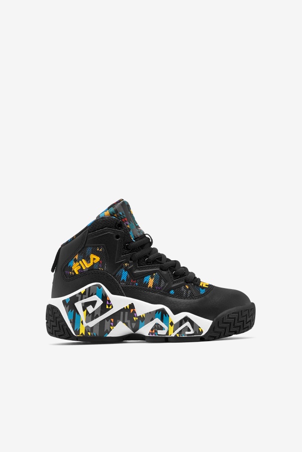 Little Kids' MB Black/June Bug/Saffron Fila UK