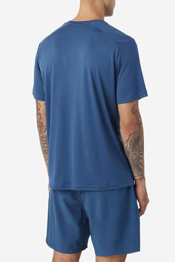 Kaab Crew Majolica Blue/Black Fila UK