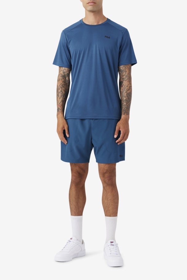 Kaab Crew Majolica Blue/Black Fila UK