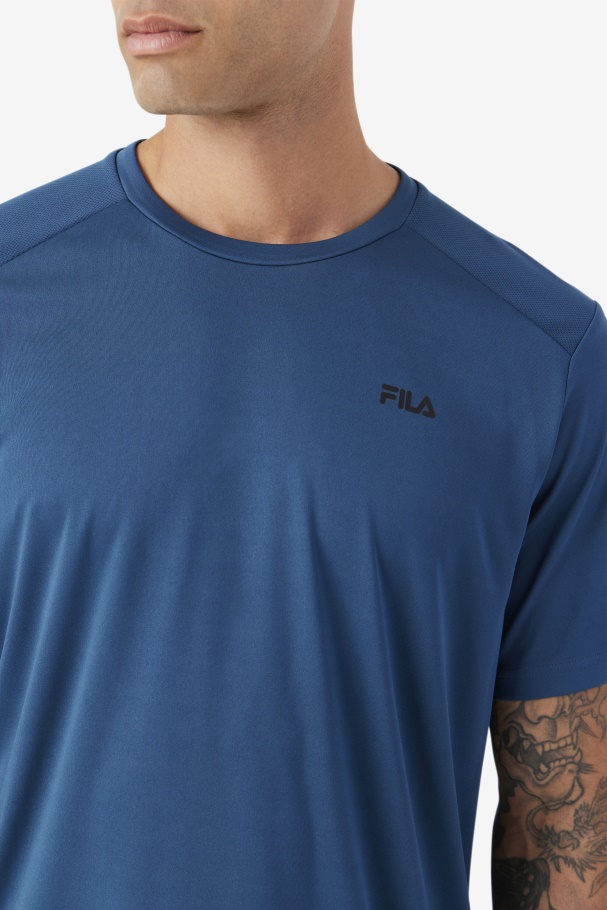Kaab Crew Majolica Blue/Black Fila UK