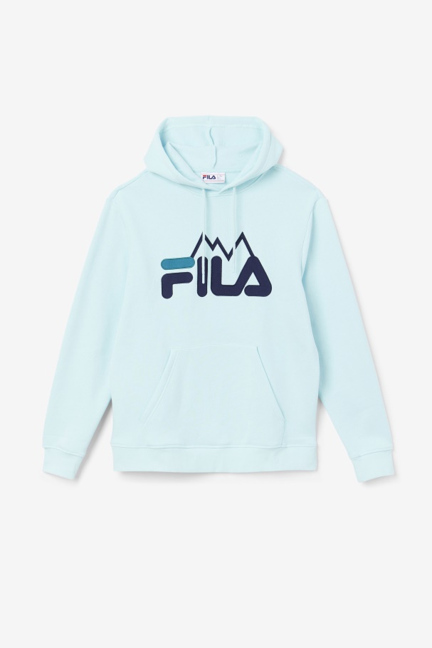 Fila UK Iced Aqua/Navy/Deep Lake Nan Hoodie