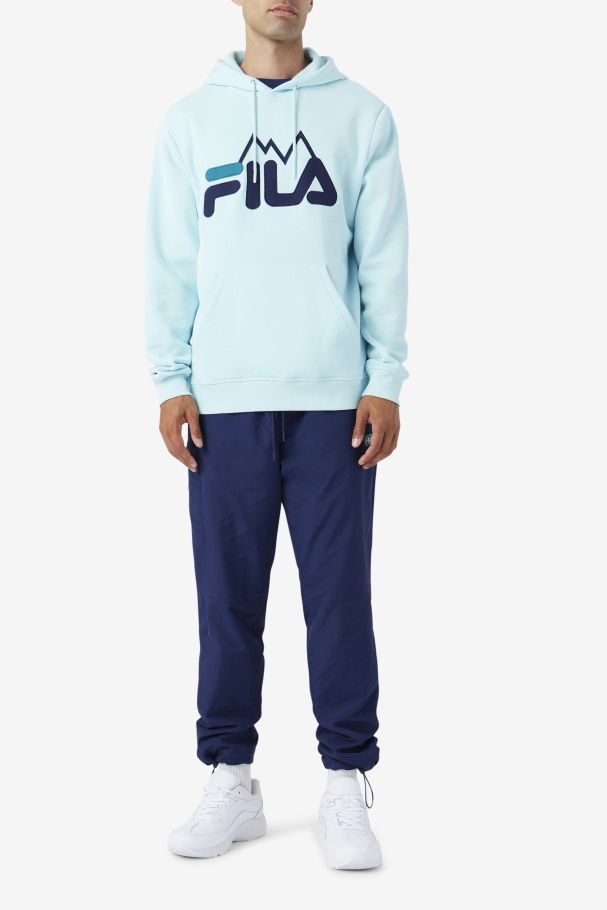 Fila UK Iced Aqua/Navy/Deep Lake Nan Hoodie