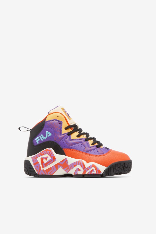 Fila UK Little Kids' MB Orange/Purple/Red Orange